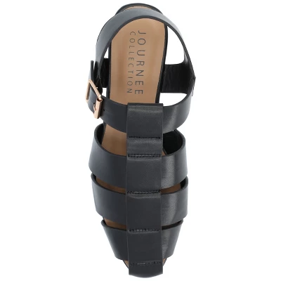 Journee Collection Womens Cailinna Tru Comfort Foam Caged Buckle Square Toe Flats 5 Journee Collection Womens Cailinna Tru Comfort Foam Caged Buckle Square Toe Flats - Image 3