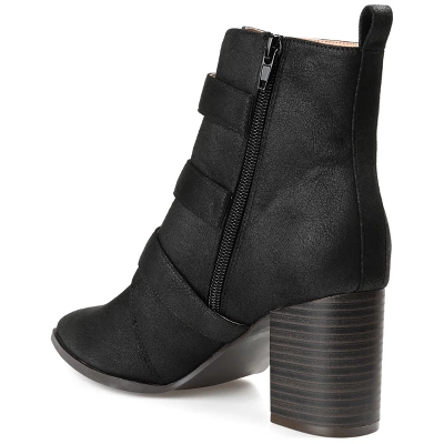 Journee Collection Womens Winsley Tru Comfort Foam Inside Zip Stacked Heel Booties 8 Journee Collection Womens Winsley Tru Comfort Foam Inside Zip Stacked Heel Booties - Image 6
