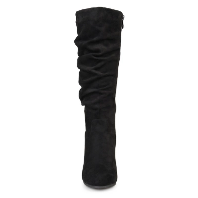 Journee Collection Womens Haze Wedge Knee High Boots 7 Journee Collection Womens Haze Wedge Knee High Boots - Image 5