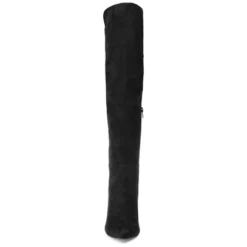 Journee Collection Womens Dominga Tru Comfort Foam Wide Calf Block Heel Knee High Boots