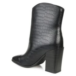 Journee Collection Womens Brekinn Tru Comfort Foam Pull On Stacked Heel Booties -Journee Collection GUEST 41804907 9453 490a a198 5bf9e2502853