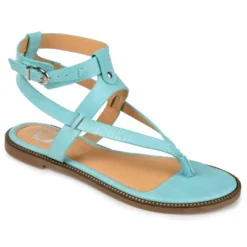 Journee Collection Womens Tangie Tru Comfort Foam Multi Strap Flat Sandals -Journee Collection GUEST 41810641 b0a0 4ba6 836f 20f7083ff534