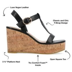 Journee Collection Womens Matildaa Tru Comfort Foam Buckle Platform Wedge Sandals 21 Journee Collection Womens Matildaa Tru Comfort Foam Buckle Platform Wedge Sandals -Journee Collection GUEST 42571a79 3f87 49c9 846f a4c44adea07b