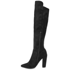 Journee Collection Womens Dominga Tru Comfort Foam Wide Calf Block Heel Knee High Boots -Journee Collection GUEST 42fc25fa 1b61 4e03 a331 65645f656106