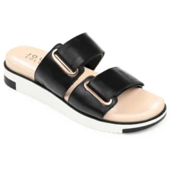 Journee Collection Womens Ashanti Slip On Slide Multi Strap Sandals 21 Journee Collection Womens Ashanti Slip On Slide Multi Strap Sandals -Journee Collection GUEST 45b33345 7797 4d7c ada1 c88222623fc2