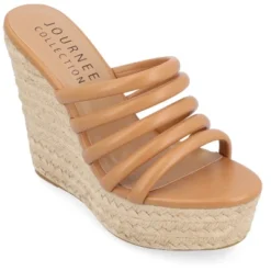 Journee Collection Womens Cynthie Tru Comfort Foam Slip On Espadrille Wedge Sandals 25 Journee Collection Womens Cynthie Tru Comfort Foam Slip On Espadrille Wedge Sandals -Journee Collection GUEST 45c05ede bd0e 48f8 800c 8cb8a055b70c