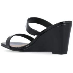Journee Collection Womens Clover Tru Comfort Foam Low Heel Wedge Sandals -Journee Collection GUEST 4639b5a4 6516 429b 984e b8300b7f525a