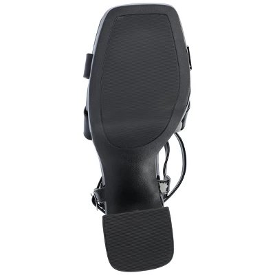 Journee Collection Womens Zorana Tru Comfort Foam Mid Heel Platform Sandals 6 Journee Collection Womens Zorana Tru Comfort Foam Mid Heel Platform Sandals - Image 4