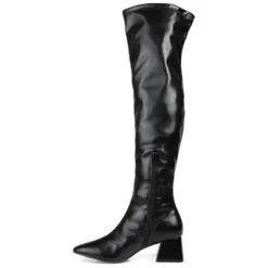 Journee Collection Womens Melika Tru Comfort Foam Block Heel Over The Knee Boots