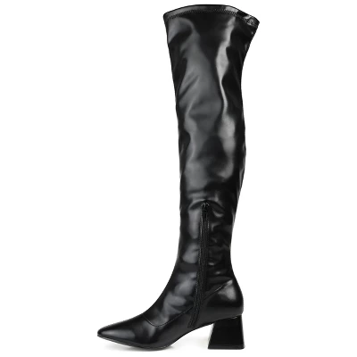 Journee Collection Womens Melika Tru Comfort Foam Block Heel Over The Knee Boots 3 Journee Collection Womens Melika Tru Comfort Foam Block Heel Over The Knee Boots