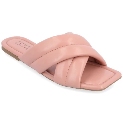 Journee Collection Womens Divyah Tru Comfort Foam Puff Strap Slide Sandals 13 Journee Collection Womens Divyah Tru Comfort Foam Puff Strap Slide Sandals - Image 11