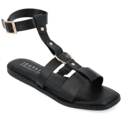 Journee Collection Womens Eleanora Tru Comfort Foam Multi Strap Flat Sandal -Journee Collection GUEST 482fea61 3285 4aed ae3e edc6ec30218d