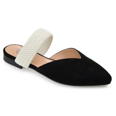 Journee Collection Womens Roxeene Slip On Pointed Toe Mules Flats 11 Journee Collection Womens Roxeene Slip On Pointed Toe Mules Flats - Image 9