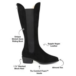 Journee Collection Womens Celesst Tru Comfort Foam Extra Wide Calf Stacked Heel Knee High Boots 18 Journee Collection Womens Celesst Tru Comfort Foam Extra Wide Calf Stacked Heel Knee High Boots -Journee Collection GUEST 49401c43 8e77 48c4 872a 02173efd5427