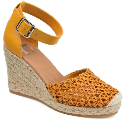 Journee Collection Womens Sierra Wedge Heel Espadrille Sandals 12 Journee Collection Womens Sierra Wedge Heel Espadrille Sandals - Image 10
