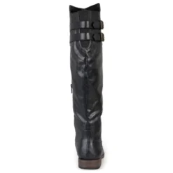 Journee Collection Womens Tori Wide Calf Stacked Heel Riding Boots -Journee Collection GUEST 4ce128e1 ab7c 441c a97c 77e0c5105c28