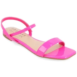 Journee Collection Womens Karren Tru Comfort Foam Pull On Sling Back Flat Sandals -Journee Collection GUEST 4d731e72 dd4c 4000 99e4 67eff8d5bf6e