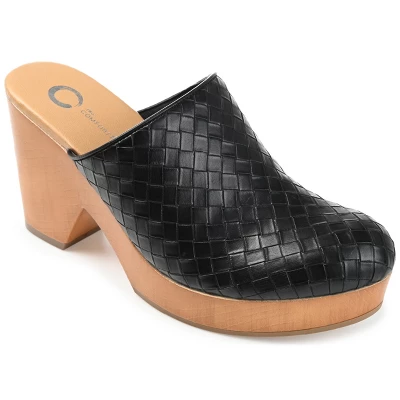 Journee Collection Womens Kelsy Mules Mid Block Heel Round Toe Pumps 11 Journee Collection Womens Kelsy Mules Mid Block Heel Round Toe Pumps - Image 9