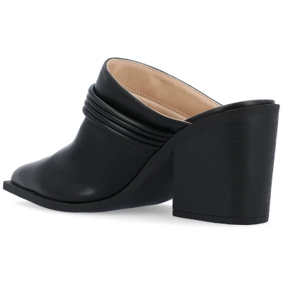 Journee Collection Womens Jinny Slip On Block Heel Mule Pump 8 Journee Collection Womens Jinny Slip On Block Heel Mule Pump - Image 6