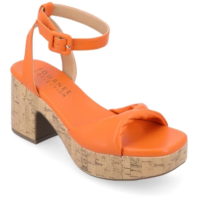 Journee Collection Womens Eianna Tru Comfort Foam Ankle Strap Platform Sandals 14 Journee Collection Womens Eianna Tru Comfort Foam Ankle Strap Platform Sandals - Image 12