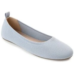 Journee Collection Womens Jersie Knit Foldable Round Toe Slip On Flats -Journee Collection GUEST 50e8ad48 7a42 4250 833d 21f8eb6e4a8b