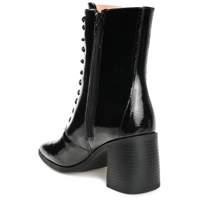 Journee Collection Womens Covva Tru Comfort Foam Inside Zip Stacked Heel Booties 8 Journee Collection Womens Covva Tru Comfort Foam Inside Zip Stacked Heel Booties - Image 6