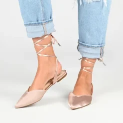 Journee Collection Womens Theia Tru Comfort Foam Tie Up Pointed Toe Ballet Flats -Journee Collection GUEST 5227b6cf e3c8 4b3b 96c8 a1def6e380fd