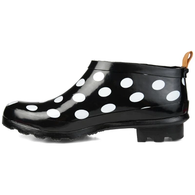 Journee Collection Womens Rainer Block Heel Rain Boots 3 Journee Collection Womens Rainer Block Heel Rain Boots
