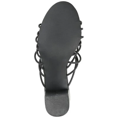 Journee Collection Womens Kennadi Multi Strap Block Heel Sandals 6 Journee Collection Womens Kennadi Multi Strap Block Heel Sandals - Image 4