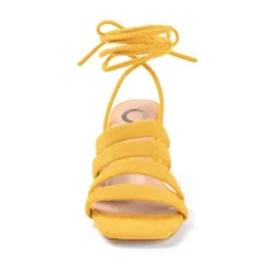 Journee Collection Womens Sevyn Open Square Toe Block Heel Sandals Yellow 8 14 Journee Collection Womens Sevyn Open Square Toe Block Heel Sandals Yellow 8 -Journee Collection GUEST 54726f00 26f1 4d16 8dba 2ff40fb3655c