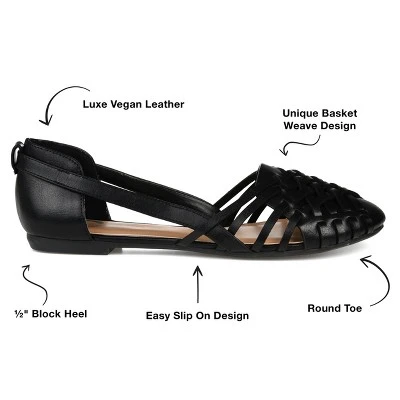 Journee Collection Womens Ekko Slip On Round Toe Ballet Flats 9 Journee Collection Womens Ekko Slip On Round Toe Ballet Flats - Image 7