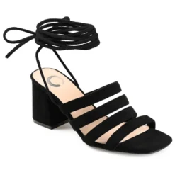 Journee Collection Womens Sevyn Open Square Toe Block Heel Sandals -Journee Collection GUEST 561435a1 aa43 4bd8 8e28 198b8618e8e8