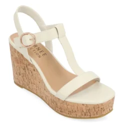 Journee Collection Womens Matildaa Tru Comfort Foam Buckle Platform Wedge Sandals 25 Journee Collection Womens Matildaa Tru Comfort Foam Buckle Platform Wedge Sandals -Journee Collection GUEST 564508a7 2303 41d0 874c 81fbb37608ec