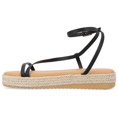 Journee Collection Womens Odelia Tru Comfort Foam Buckle Espadrille Sandals 3 Journee Collection Womens Odelia Tru Comfort Foam Buckle Espadrille Sandals