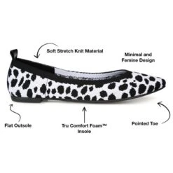 Journee Collection Womens Karise Tru Comfort Foam Slip On Pointed Toe Ballet Flats -Journee Collection GUEST 57e65fe5 2c38 482e 9100 527b281f011b
