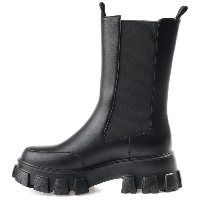 Journee Collection Womens Vista Tru Comfort Foam Pull On Block Heel Booties 3 Journee Collection Womens Vista Tru Comfort Foam Pull On Block Heel Booties