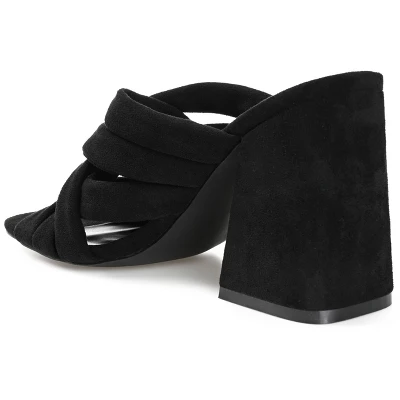 Journee Collection Womens Dorisa Open Square Toe Block Heel Sandals 8 Journee Collection Womens Dorisa Open Square Toe Block Heel Sandals - Image 6