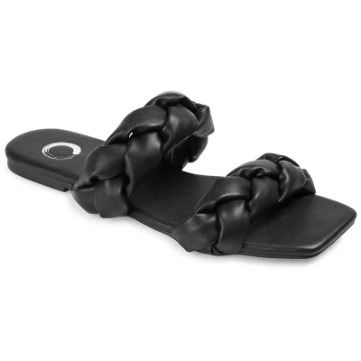 Journee Collection Womens Arietta Slide Low Block Heel Sandals 11 Journee Collection Womens Arietta Slide Low Block Heel Sandals - Image 9