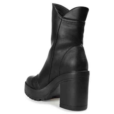 Journee Collection Womens Jaquie Round Toe Platform High Ankle Booties 8 Journee Collection Womens Jaquie Round Toe Platform High Ankle Booties - Image 6