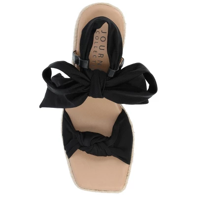 Journee Collection Womens Surria Tru Comfort Foam Espadrille Platform Wedge Sandals 5 Journee Collection Womens Surria Tru Comfort Foam Espadrille Platform Wedge Sandals - Image 3