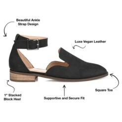 Journee Collection Womens Loreta Buckle Square Toe Loafer Flats 22 Journee Collection Womens Loreta Buckle Square Toe Loafer Flats -Journee Collection GUEST 5ab623d7 a1fa 4be2 a689 6636c88e5b5e