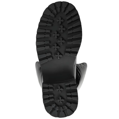 Journee Collection Womens Irrah Round Toe Block Heel Ankle Booties 6 Journee Collection Womens Irrah Round Toe Block Heel Ankle Booties - Image 4