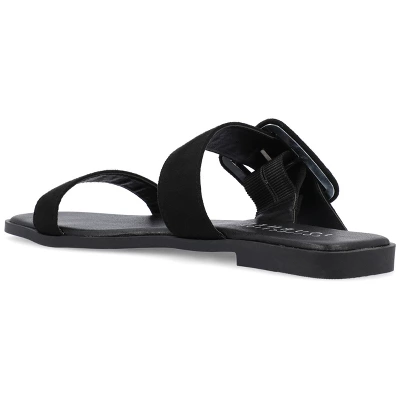 Journee Collection Womens Kerris Tru Comfort Foam Multi Strap Slip On Sandals 8 Journee Collection Womens Kerris Tru Comfort Foam Multi Strap Slip On Sandals - Image 6