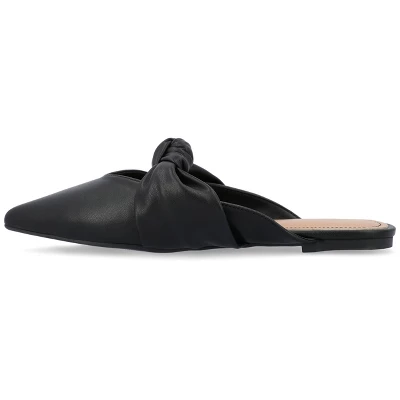 Journee Collection Womens Salinn Tru Comfort Foam Mules Slip On Pointed Toe Flats 3 Journee Collection Womens Salinn Tru Comfort Foam Mules Slip On Pointed Toe Flats