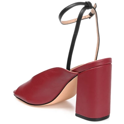 Journee Collection Womens Calypso Buckle Ankle Strap Block Heel Sandals 8 Journee Collection Womens Calypso Buckle Ankle Strap Block Heel Sandals - Image 6