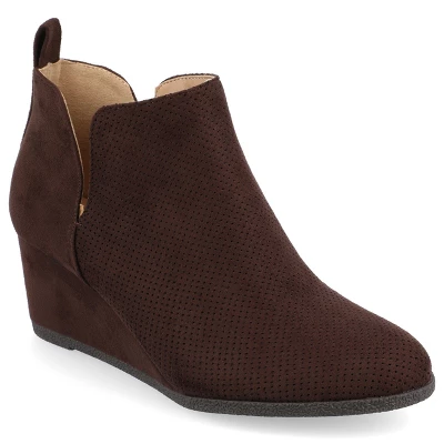 Journee Collection Womens Mylee Pull On Wedge Booties 13 Journee Collection Womens Mylee Pull On Wedge Booties - Image 11
