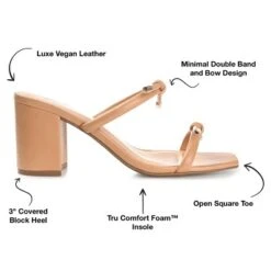 Journee Collection Womens Jessa Tru Comfort Foam Open Square Toe Block Heel Sandals Tan 10 16 Journee Collection Womens Jessa Tru Comfort Foam Open Square Toe Block Heel Sandals Tan 10 -Journee Collection GUEST 5d9de1fe c2c6 4dad b300 4facebe21678 1