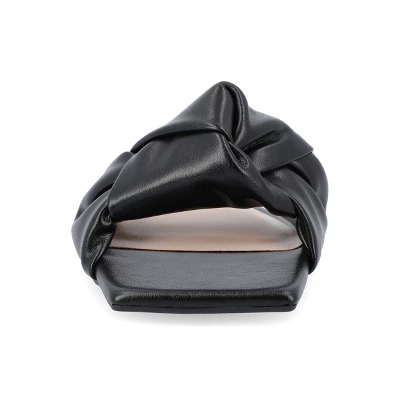 Journee Collection Womens Dianah Tru Comfort Foam Slip On Slide Flat Sandals 7 Journee Collection Womens Dianah Tru Comfort Foam Slip On Slide Flat Sandals - Image 5