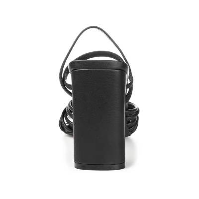 Journee Collection Womens Hera Open Square Toe High Block Heel Sandals 4 Journee Collection Womens Hera Open Square Toe High Block Heel Sandals - Image 2