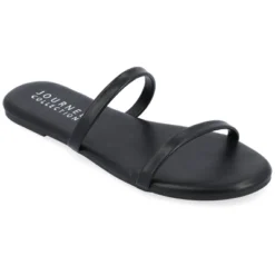 Journee Collection Womens Adyrae Tru Comfort Foam Slide Flat Sandals -Journee Collection GUEST 613fc73c 3b45 4510 8bc7 c2ed6cc73ee7